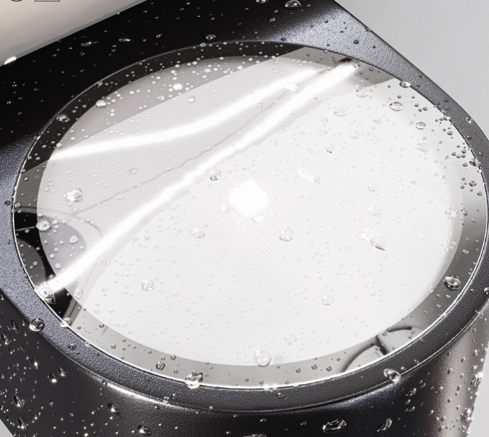 Maytoni Blow spoljašnja fasadna lampa grafitna 3000K 5W - Slika 5