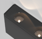 Maytoni Show spoljašnja fasadna lampa grafitna 3000K 4W - Slika 5