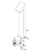 Maytoni Guss spoljašnja lampa za dvorište grafitna 3000K 15W - Slika 2