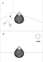 Maytoni Plet spoljašnja lampa za dvorište crna 3000K 5W - Slika 2