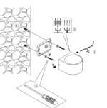 Maytoni Blow spoljašnja fasadna lampa grafitna 3000K 10W - Slika 2