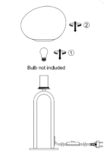 Design For The People Shapes stona lampa mesing - Slika 3