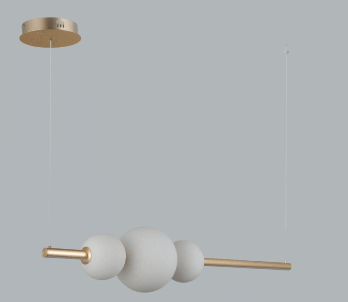 Azzardo SANDRA 3 Brass Visilica - Slika 4