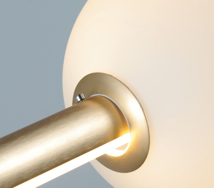 Azzardo SANDRA 3 Brass Visilica - Slika 5