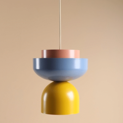 Artera ULIA Yellow – Light Blue – Coral Visilica