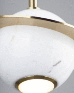 MaxLight URANOS White – Gold Visilica - Slika 4