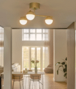 Nordlux Contina plafonska lampa brušeni mesing