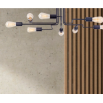 Maytoni Gilbert unutrašnja plafonska lampa crna 60W