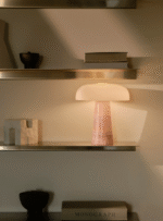 Design For The People Glossy Mini stona lampa roza