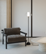 Maytoni Memory unutrašnja podna lampa crna 40W - Slika 4