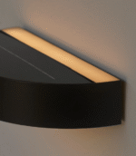 Nordlux Monay Round Solar spoljašnja zidna lampa crna - Slika 4