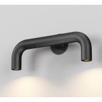 Maytoni Sleek spoljašnja zidna lampa grafitna 3000K 4W
