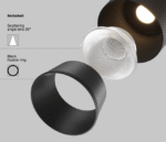 Maytoni Artisan Exility magnetni šinski reflektor crni 3000K 12W 36° - Slika 4