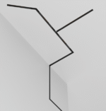 Maytoni Exility ugradna magnetna šina crna 1m 12,5 mm - Slika 5