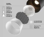 Maytoni Artisan Exility magnetni šinski reflektor crni 3000K 12W 36° - Slika 5