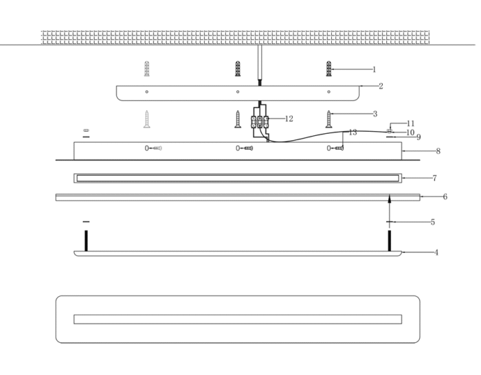 Maytoni Albatre unutrašnja zidna lampa mesing 3000K 13W - Slika 2