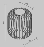 Maytoni Wisp spoljašnja lampa za dvorište grafitna 3000K 18W - Slika 2