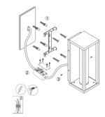 Maytoni Expo spoljašnja zidna lampa crna 3000K 12W - Slika 2
