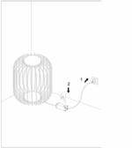 Maytoni Wisp spoljašnja lampa za dvorište grafitna 3000K 18W - Slika 3