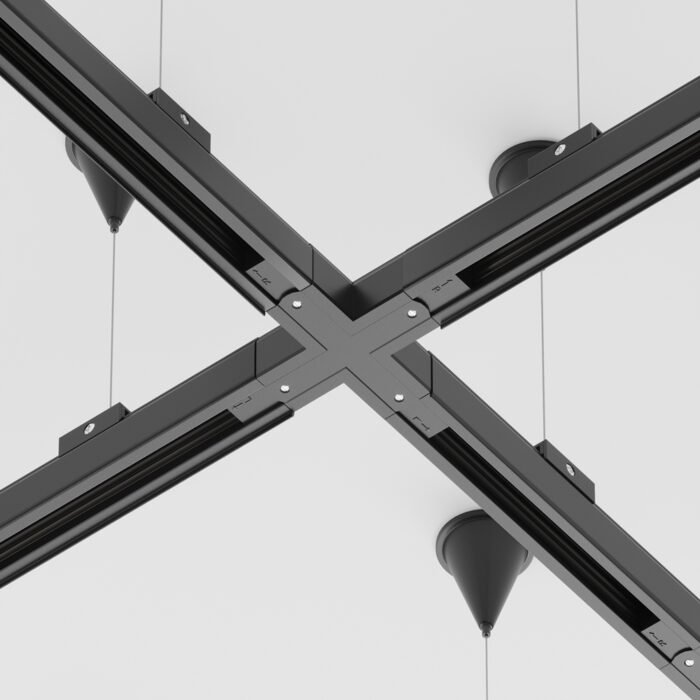 Maytoni TRINITY Black X Trofazna Spojnica - Slika 5