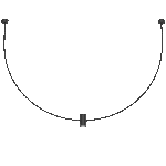 Shilo No.C visilica crna (1260 mm)