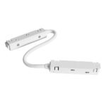 Shilo Komatsu konektor za magnetnu šinsku rasvetu bela