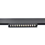 Shilo Komatsu reflektor za trofaznu šinsku rasvetu crna (230 mm) 4000K