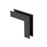 Mantra Magneto L konektor nadgradni zid-zid spoljašnji crna