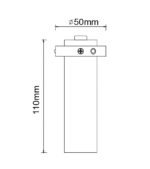 Mantra Trimasi Nadgradna lampa zlatna led 7W 3000K 11cm - Slika 2