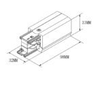 Mantra Eco krajnji priključak crna standardna - Slika 2