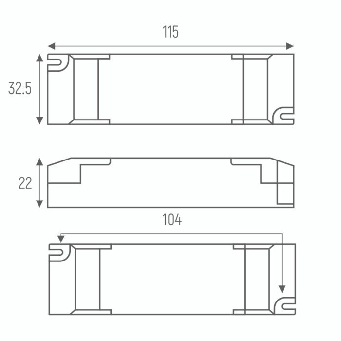 Mantra Sunset Triac dimabilni driver 10W bela standardna - Slika 2