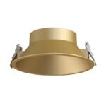 Mantra Sunset ugradni LED spot 20/30W sa okvirom zlatna Ø 17cm