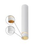 Mantra Split plafonska lampa bela 1xGU10 12W 20cm