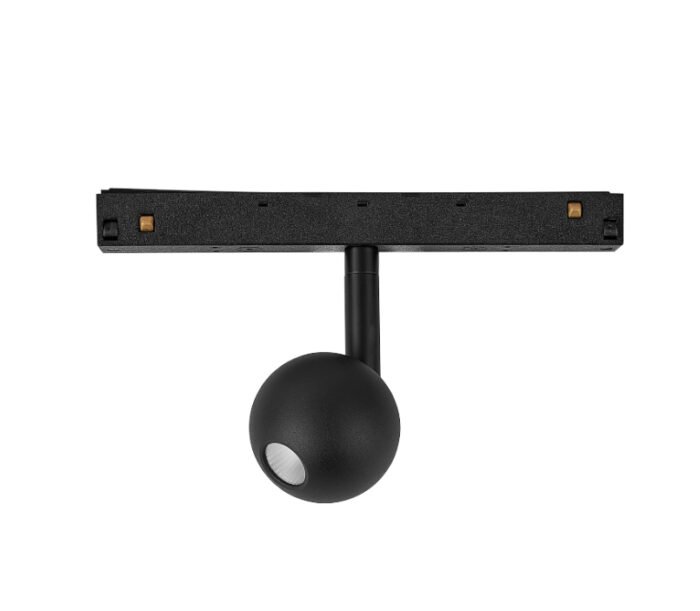 Mantra Magneto Nadgradna lampa crna led 7W 2700K Triac - Slika 1