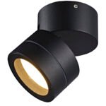 Mantra Saler Zidna lampa crna 1xGX53 12W