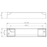 Mantra Tampa Dali dimabilni driver 8W bela standardna - Slika 2