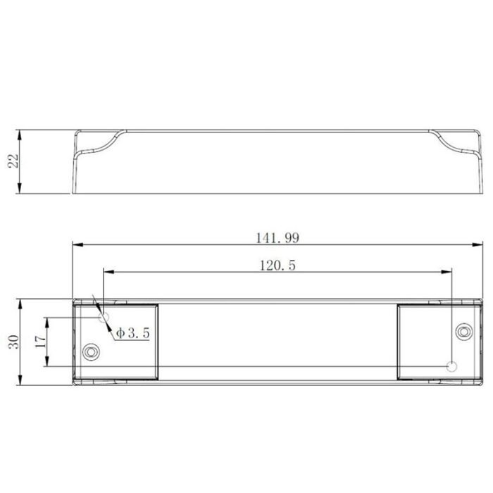 Mantra Tampa Dali dimabilni driver 8W bela standardna - Slika 2