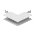 Mantra Magneto L konektor nadgradni zid-zid spoljašnji bela