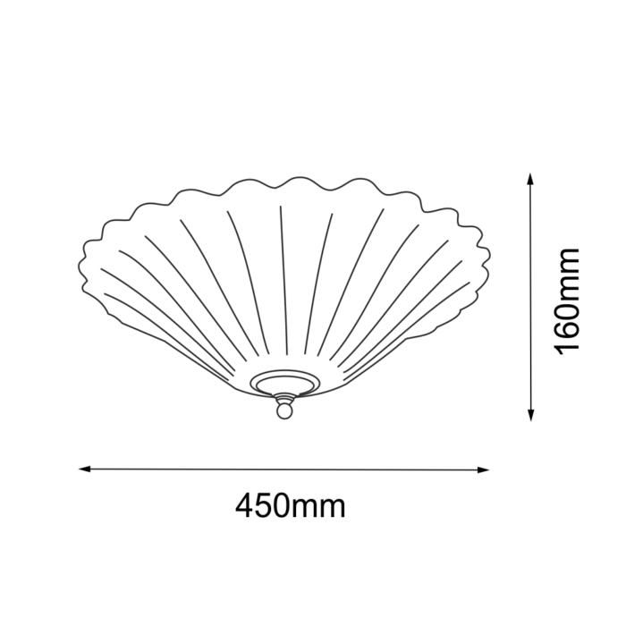 Amplex Bacelo Reflektor Mesing 160 mm 450 mm 8158 - Slika 3