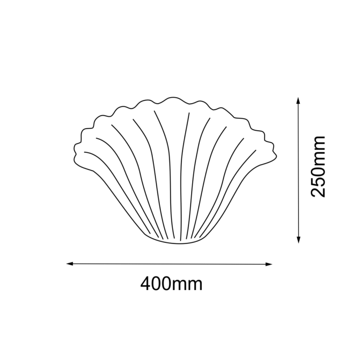 Amplex Bacelo Zidna lampa Mesing 250 mm 200 mm 390 mm 8160 - Slika 3