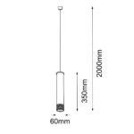 Amplex Eido Visilica Crna - Slika 3