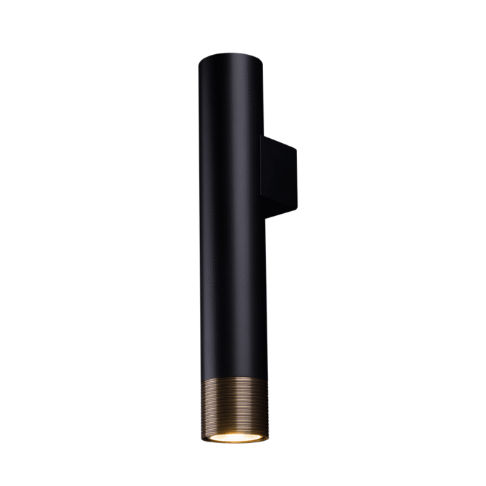 Amplex Eido Zidna lampa Crna 350 mm 85 mm - Slika 2