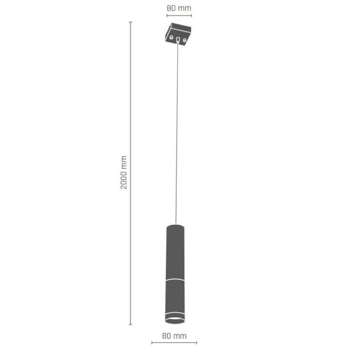 Amplex Kavos Reflektor Bela 200 mm - Slika 3