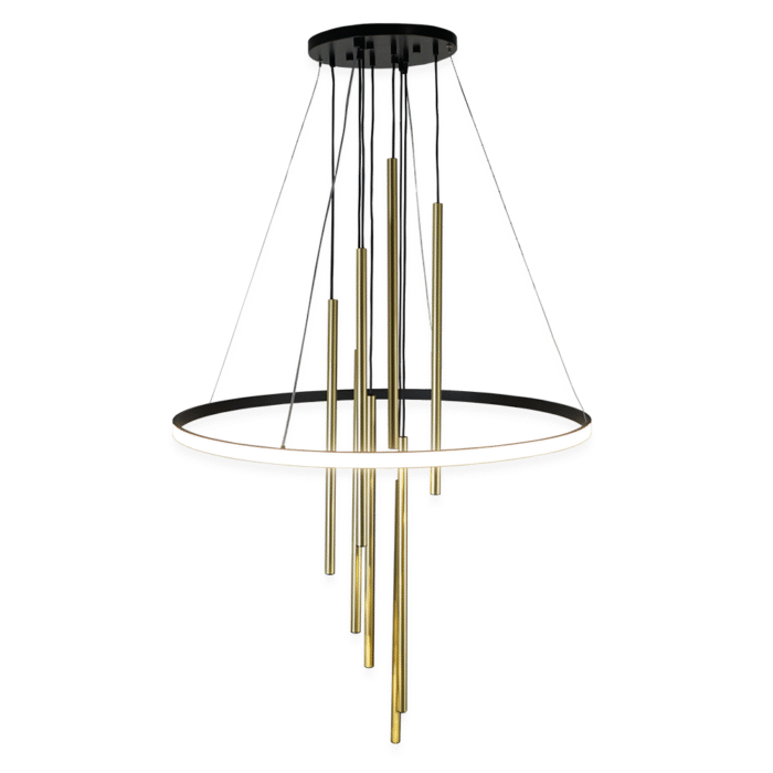 Amplex Luna Visilica Crna 3000K 2000 mm 870 mm 8978 - Slika 2