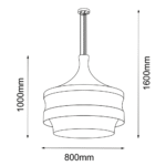 Amplex Visilica Bela 5031 - Slika 4