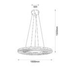 Antigo Nexo Visilica crvena 4000K 1000 mm - Slika 3