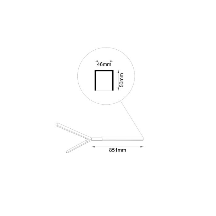 Antigo TRIKAL Visilica mesing 3000K 675 mm - Slika 8