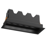 Brosline A-Glare Ugradna lampa Crna 4000K 3047