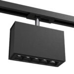 Brosline A-Glare szynoprzewód Komponenta za šinsku rasvetu Crna 4000K 50 mm 160 mm 150 mm