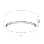 Brosline Drop Reflektor Crna - Slika 2